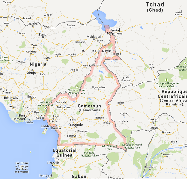 Voyage Cameroun: Géographie du Cameroun
